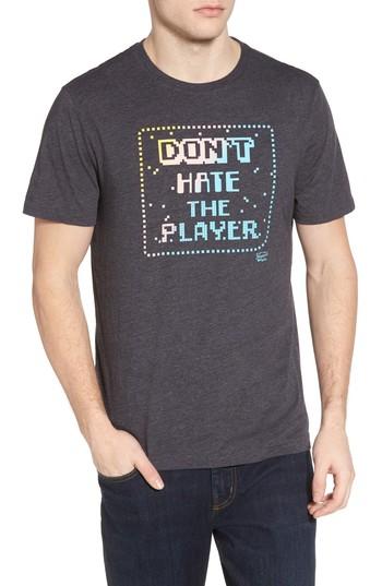 Men's Original Penguin Don't Hate The Player T-shirt - Grey