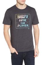 Men's Original Penguin Don't Hate The Player T-shirt - Grey