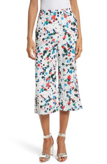 Women's Ted Baker London Kayaa Wide Leg Crop Pants - Ivory