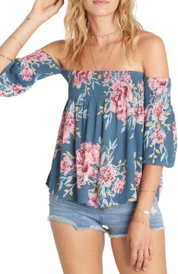 Women's Billabong Free Flows Off The Shoulder Top