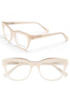 Women's Derek Lam 52mm Optical Glasses - Matte Peach