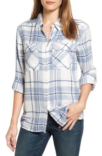 Women's Two By Vince Camuto Heritage Plaid Shirt