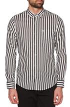 Men's Original Penguin Slim Fit Striped Sport Shirt - Black