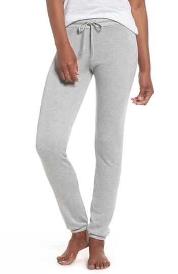 Women's Michael Lauren Vintage Shimmer Lounge Jogger Pants - Grey