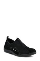 Women's Spring Step Racer Slip-on Sneaker .5-6us / 36eu - Black