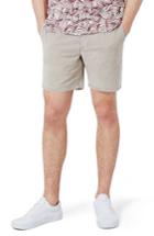 Men's Topman Slim Fit Pleated Shorts - Grey