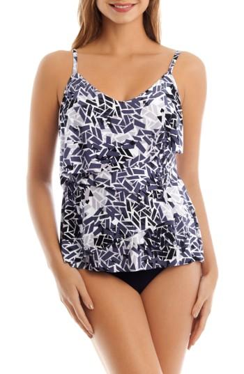 Women's Magicsuit A Million Pieces Chloe Tankini Top - Purple