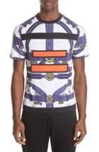 Men's Versus Versace Safety Pin Harness T-shirt - Purple