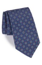 Men's Michael Bastian Floral Medallion Silk Tie, Size - Blue