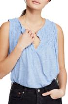 Women's Free People New To Town Tank - Blue