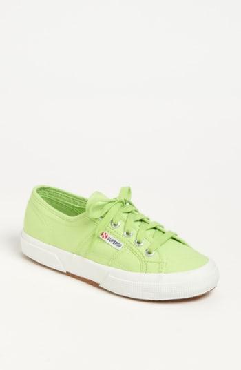 Women's Superga 'cotu' Sneaker .5us / 37eu - Green