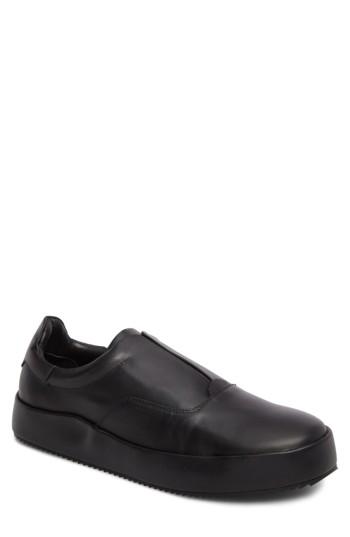 Men's Hip & Bone Skater Slip-on Sneaker .5 M - Black