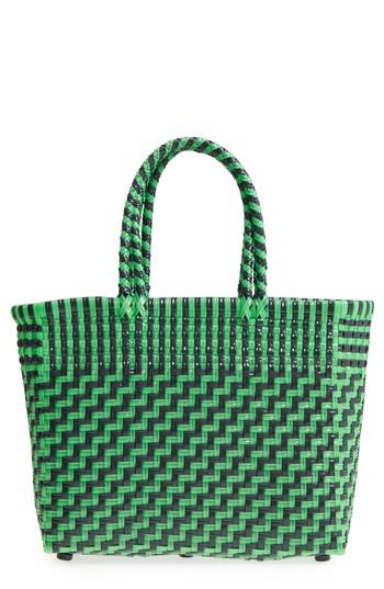 Truss Small Woven Tote - Black