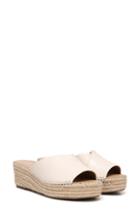 Women's Sarto By Franco Sarto Pinot Platform Wedge Slide Sandal .5 M - White