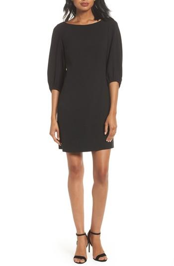 Women's Eliza J Bloused Sleeve Shift Dress - Black