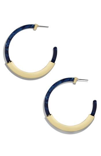 Women's Baublebar Tassiana Gold & Acrylic Hoop Earrings