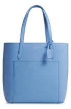 Smythson Panama Leather Tote - Blue
