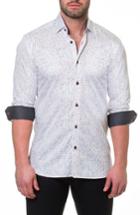 Men's Maceoo Luxor Binary Slim Fit Sport Shirt (s) - White