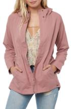 Women's O'neill Gayle Waterproof Cinched Jacket - Pink