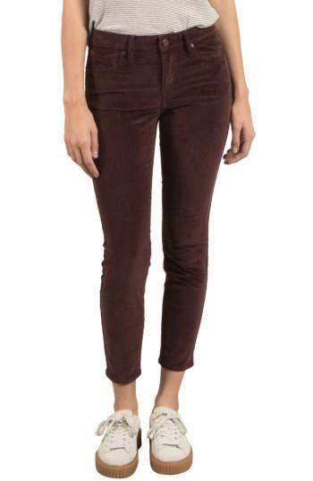 Women's Volcom Corduroy Ankle Skinny Jeans - Purple