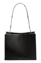 Danse Lente Young Leather Tote Bag - Black