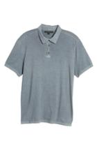 Men's John Varvatos Collection Fit Polo, Size Medium - Grey