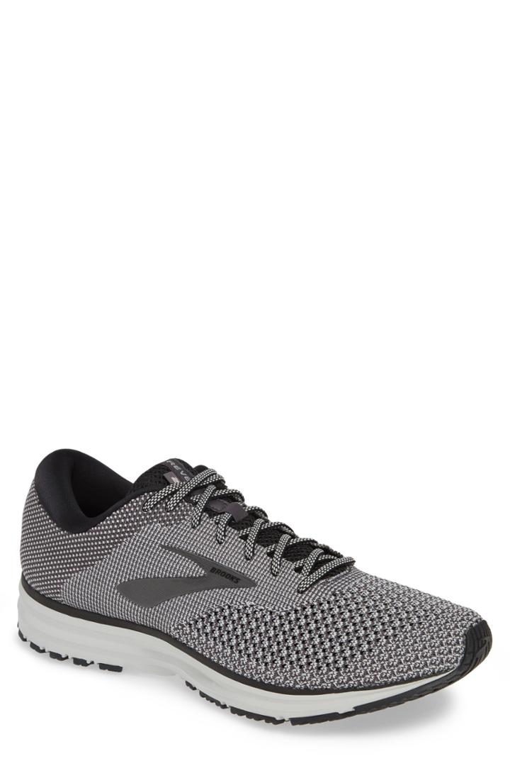 Men's Brooks Revel 2 Running Shoe .5 D - Grey