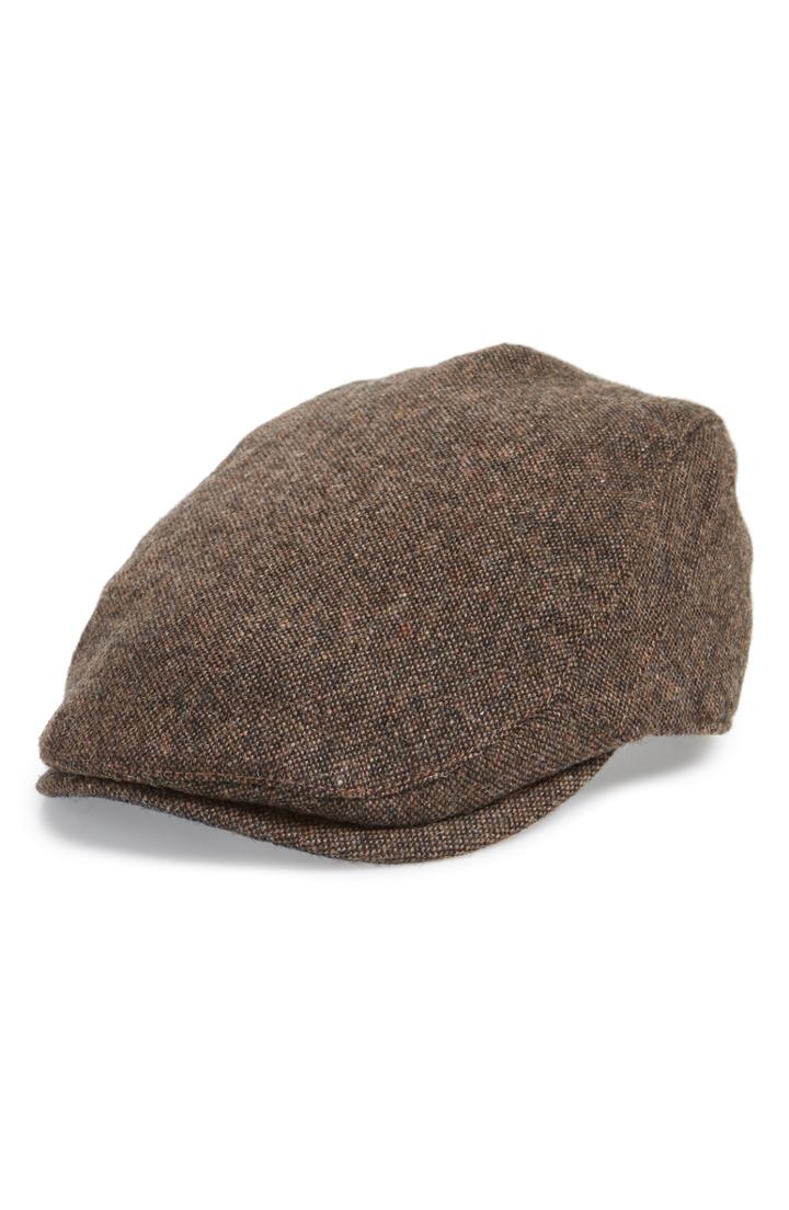 Men's Goorin Brothers Liam Locke Flat Cap - Brown