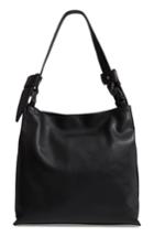 Sole Society Josah Faux Leather Shoulder Bag - Black