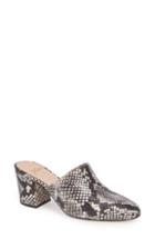 Women's J.crew Block Heel Mule M - Grey