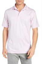 Men's Peter Millar Cottage Classic Fit Performance Polo - Pink