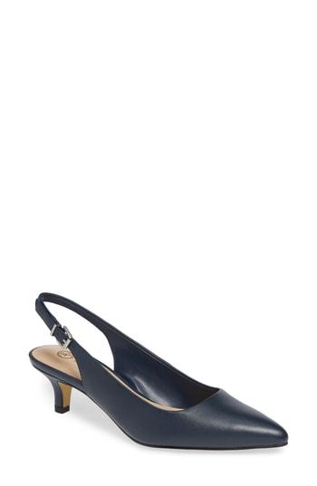 Women's Bella Vita Scarlette Slingback Pump N - Blue