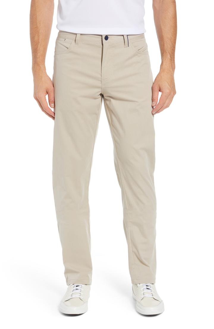 Men's Johnnie-o Marin Straight Leg Pants X 30 - Beige
