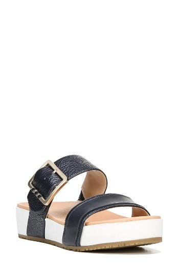 Women's Dr. Scholl's Original Collection 'frill' Slide Sandal M - Blue