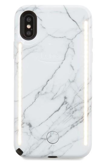 Lumee Duo Led Lighted Iphone X Case - White