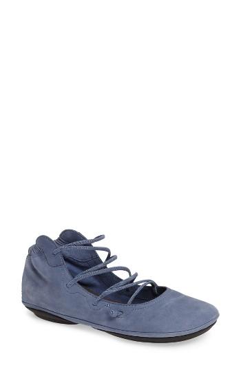 Women's Camper Right Nina Gladiator Flat Eu - Blue