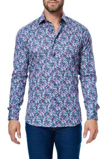 Men's Maceoo Luxor Paisley Sport Shirt