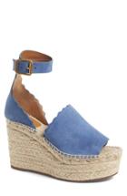 Women's Chloe Lauren Espadrille Wedge Sandal Us / 35eu - Blue