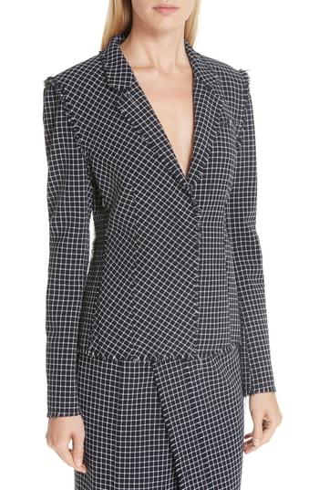 Women's Jason Wu Wool Check Jacket