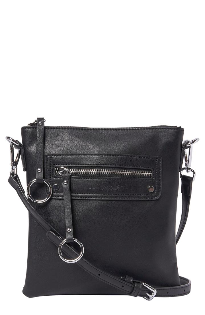 Urban Originals Huntress Vegan Leather Crossbody Bag - Black