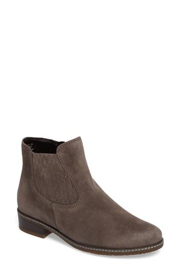Women's Gabor Chelsea Bootie .5 M - Grey