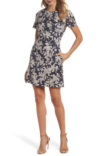 Women's French Connection Rishiri Sheath Dress - Blue