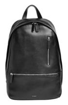 Men's Skagen Kr?yer Faux Leather Backpack - Black