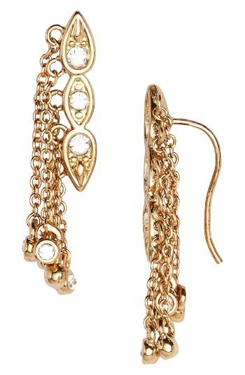 Women's Luv Aj Poise Dangle Crawler Earrings