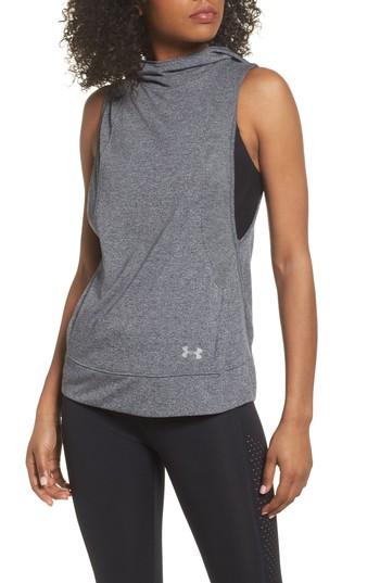 Women's Under Armour Threadborne Swyft Hoodie - Black