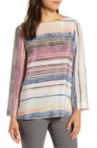 Women's Something Navy Full Sleeve Button Through Shirt
