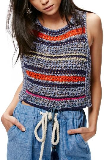 Women's Free People Step Outside Crochet Tank