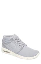 Men's Nike Sb Stefan Janoski Max Mid Skate Shoe M - Grey