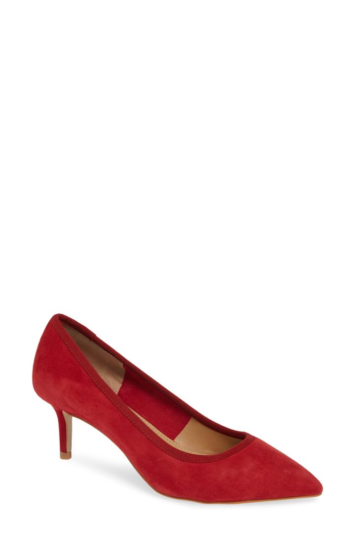 Women's Nic + Zoe Cora Pointy Toe Pump .5 M - Red