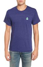 Men's Casual Industrees Johnny Tree Embroidered T-shirt - Blue